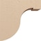Ekena Millwork 9"W x 18"D x 18"H Classic Del Monte Rough Cedar Woodgrain TimberThane Corbel, Primed Tan CORUR09X18X18DELRCPR - alternate 6